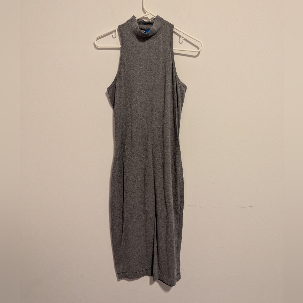 Ace and kit gray sleeveless mock neck bodycon dress size 4